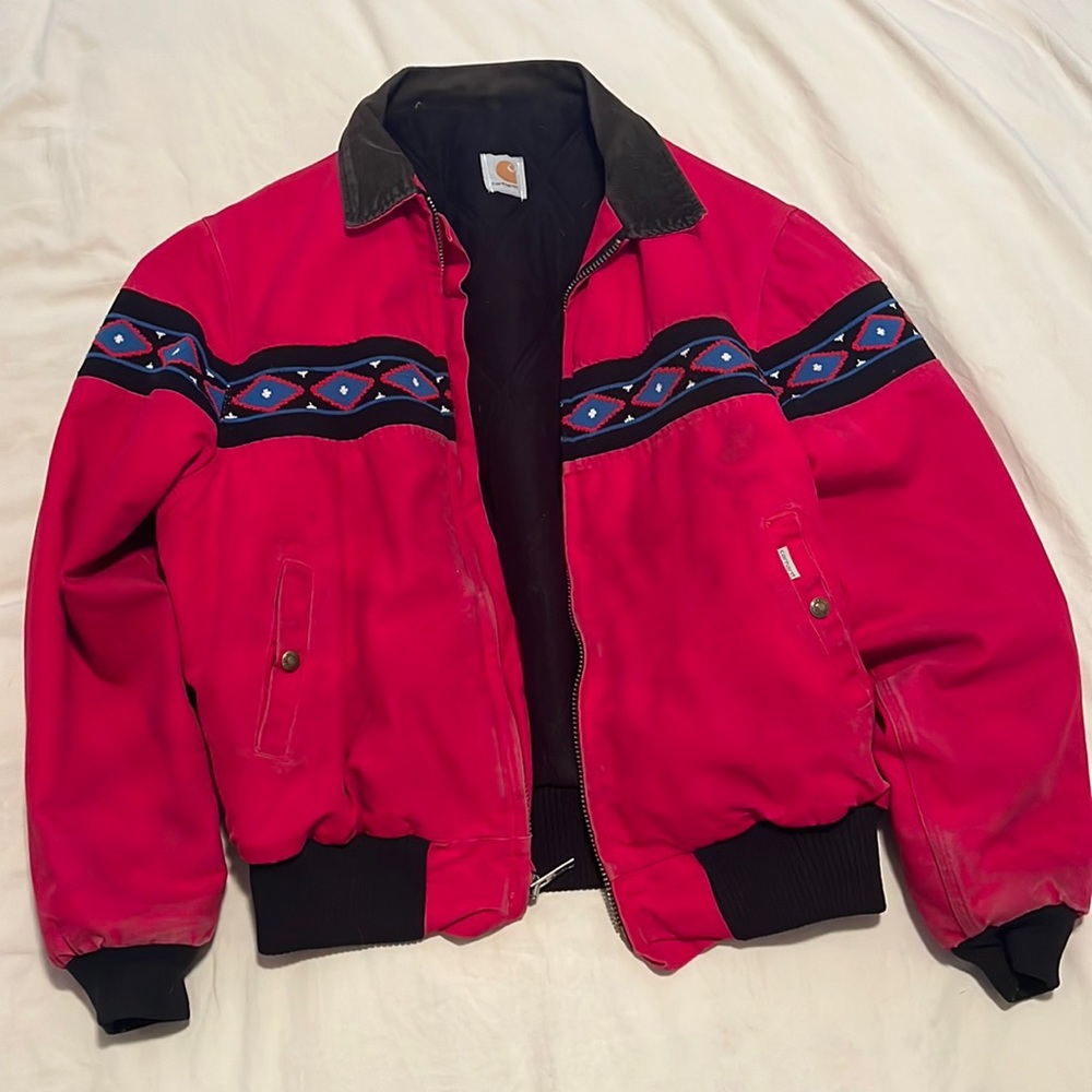 Vintage Carhartt Aztec Jacket, L-XL